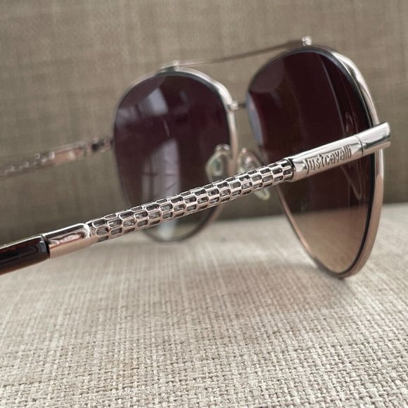 Just Cavalli Women Sunglasses Gold Tone JC628S Eyewear 61[]11 135 - Picture 5 of 13